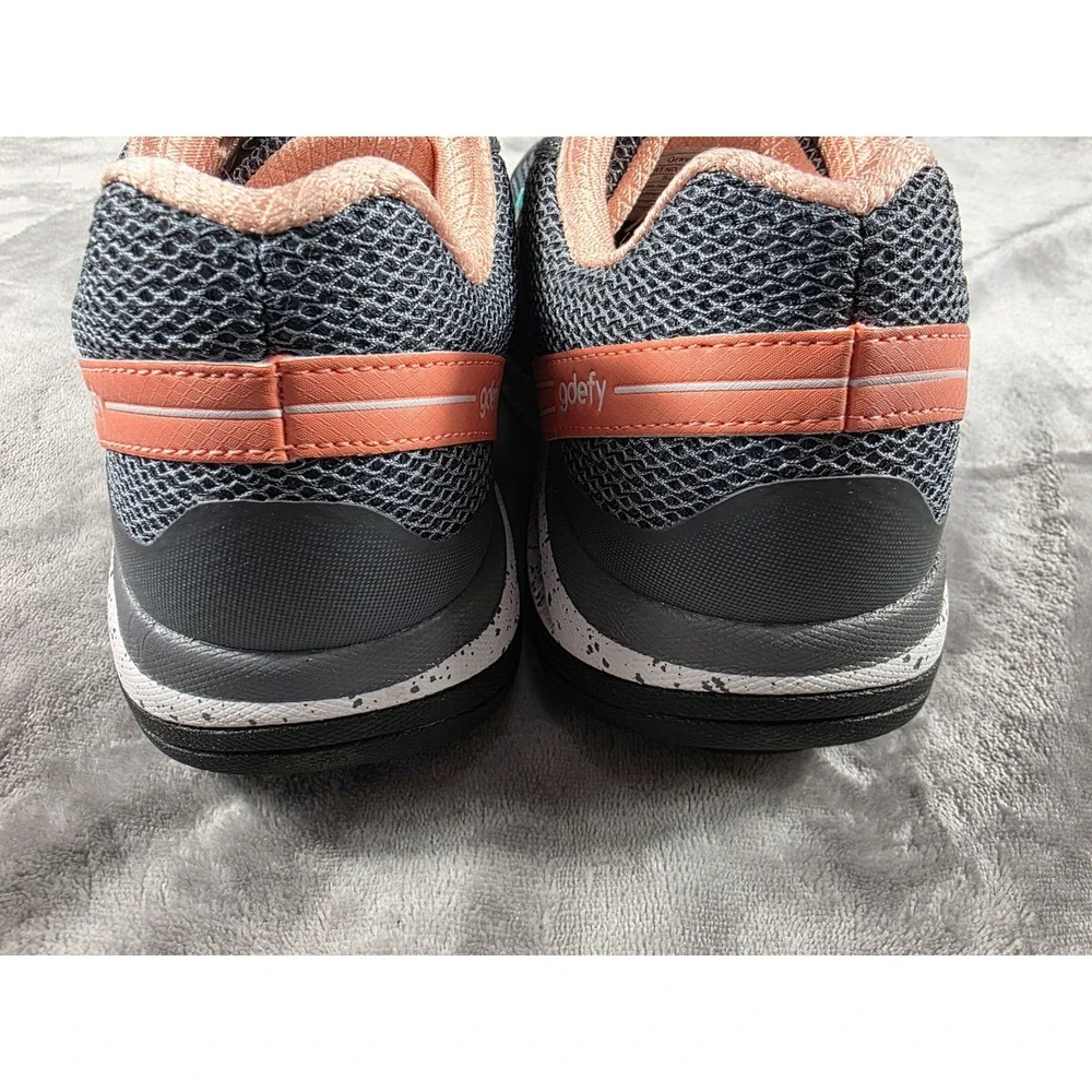 Gravity Defyer GDEFY Sneakers Womens 9‎ Grey Teal Versoshock Walking Shoes